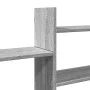 Engineered wood Sonoma gray wall shelf 167.5x18x68 cm by , Shelves and shelves - Ref: Foro24-853322, Price: 46,68 €, Discount: %