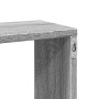 Estante de pared madera ingeniería gris Sonoma 167,5x18x68 cm de , Estantes y estanterías - Ref: Foro24-853322, Precio: 47,47...