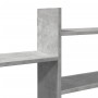 Wandregal aus grauem Beton-Ingenieurholz 167,5x18x68 cm von , Regale und Regale - Ref: Foro24-853320, Preis: 51,85 €, Rabatt: %