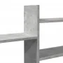 Wandregal aus grauem Beton-Ingenieurholz 167,5x18x68 cm von , Regale und Regale - Ref: Foro24-853320, Preis: 51,46 €, Rabatt: %