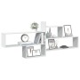 Wandregal aus weißem Ingenieurholz 167,5x18x68 cm von , Regale und Regale - Ref: Foro24-853317, Preis: 53,18 €, Rabatt: %