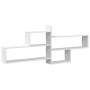 Wandregal aus weißem Ingenieurholz 167,5x18x68 cm von , Regale und Regale - Ref: Foro24-853317, Preis: 53,18 €, Rabatt: %