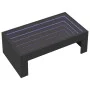 Coffee table with Infinity LED black 90x50x30 cm by , Coffee table - Ref: Foro24-847617, Price: 114,19 €, Discount: %