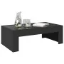Coffee table with Infinity LED black 90x50x30 cm by , Coffee table - Ref: Foro24-847617, Price: 114,19 €, Discount: %