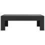 Coffee table with Infinity LED black 90x50x30 cm by , Coffee table - Ref: Foro24-847617, Price: 114,19 €, Discount: %