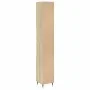Armario de baño madera contrachapada roble Sonoma 30x30x190 cm de , Muebles de baño - Ref: Foro24-849667, Precio: 84,03 €, De...