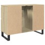 Mueble de baño madera de ingeniería roble Sonoma 80x33x60 cm de , Muebles de baño - Ref: Foro24-849684, Precio: 100,38 €, Des...