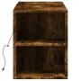 Wand-TV-Möbel mit LED-Lichtern in rauchiger Eiche 135x31x39,5 cm. von , TV-Möbel - Ref: Foro24-852387, Preis: 77,13 €, Rabatt: %