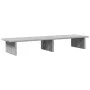 Graue Sonoma-Ingenieurholz-Bildschirmstütze 100x27x15 cm von , Computersockel und -erhöhungen - Ref: Foro24-854711, Preis: 31...
