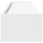 Support for screen made of white engineered wood 100x24x16 cm by , Computer bases and risers - Ref: Foro24-854724, Price: 32,...