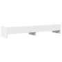 Support for screen made of white engineered wood 100x24x16 cm by , Computer bases and risers - Ref: Foro24-854724, Price: 33,...