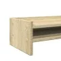 Oak Sonoma wood screen stand engineering 100x24x16 cm by , Computer bases and risers - Ref: Foro24-854726, Price: 32,89 €, Di...