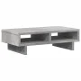 Wooden screen support, gray concrete engineering, 50x27x15 cm by , Computer bases and risers - Ref: Foro24-854745, Price: 20,...