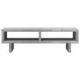 Wooden screen support, gray concrete engineering, 50x27x15 cm by , Computer bases and risers - Ref: Foro24-854745, Price: 20,...