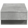 Wooden screen support, gray concrete engineering, 50x27x15 cm by , Computer bases and risers - Ref: Foro24-854745, Price: 20,...