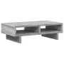 Wooden screen stand in gray Sonoma engineering 50x27x15 cm by , Computer bases and risers - Ref: Foro24-854747, Price: 24,32 ...