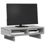 Wooden screen stand in gray Sonoma engineering 50x27x15 cm by , Computer bases and risers - Ref: Foro24-854747, Price: 24,32 ...