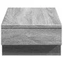 Wooden screen stand in gray Sonoma engineering 50x27x15 cm by , Computer bases and risers - Ref: Foro24-854747, Price: 24,32 ...