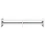 Solid white pine wood monitor stand 100x27x20 cm by , Computer bases and risers - Ref: Foro24-854787, Price: 32,83 €, Discoun...