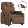 Electric brown fabric recliner by , Armchairs - Ref: Foro24-3204348, Price: 224,99 €, Discount: %
