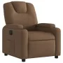 Sillón reclinable eléctrico de tela marrón de , Sillones - Ref: Foro24-3204348, Precio: 242,68 €, Descuento: %