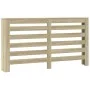 Engineered oak Sonoma radiator cover 149x20x82cm by , Accessories for heating radiators - Ref: Foro24-852701, Price: 72,24 €,...