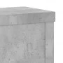 Plant stands 2 units gray wood concrete 15x15x20 cm by , Pot stands - Ref: Foro24-852891, Price: 23,45 €, Discount: %
