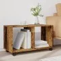 Aged engineered wood rolling cabinet 72x33x42.5 cm by , Side tables - Ref: Foro24-853144, Price: 41,82 €, Discount: %