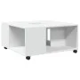 White engineered wood coffee table 80x80x40 cm by , Coffee table - Ref: Foro24-853173, Price: 76,56 €, Discount: %