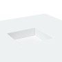 Mesa de centro madera de ingeniería blanca 80x80x40 cm de , Mesas de centro - Ref: Foro24-853173, Precio: 77,68 €, Descuento: %