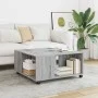 Engineered wood Sonoma gray coffee table 80x80x40 cm by , Coffee table - Ref: Foro24-853178, Price: 81,86 €, Discount: %