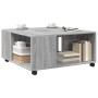 Engineered wood Sonoma gray coffee table 80x80x40 cm by , Coffee table - Ref: Foro24-853178, Price: 83,15 €, Discount: %