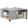 Engineered wood Sonoma gray coffee table 80x80x40 cm by , Coffee table - Ref: Foro24-853178, Price: 81,86 €, Discount: %