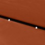 Sombrilla con LED y poste de acero terracota 2x3 m de vidaXL, Sombrillas - Ref: Foro24-313791, Precio: 67,00 €, Descuento: %