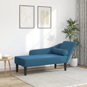 Sofa with blue velvet cushions by , Daybeds - Ref: Foro24-4007587, Price: 141,03 €, Discount: %