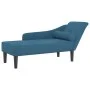 Sofa with blue velvet cushions by , Daybeds - Ref: Foro24-4007587, Price: 141,03 €, Discount: %