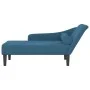 Sofa with blue velvet cushions by , Daybeds - Ref: Foro24-4007587, Price: 141,03 €, Discount: %