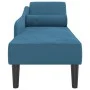 Sofa with blue velvet cushions by , Daybeds - Ref: Foro24-4007587, Price: 141,03 €, Discount: %