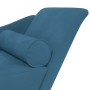 Tagesbettsofa mit blauen Samtkissen von , Tagesbetten - Ref: Foro24-4007587, Preis: 138,23 €, Rabatt: %
