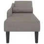 Daybed sofa with gray taupe fabric cushions by , Daybeds - Ref: Foro24-4007601, Price: 174,47 €, Discount: %