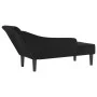 Sofá diván con cojines terciopelo negro de , Divanes - Ref: Foro24-4007593, Precio: 141,03 €, Descuento: %