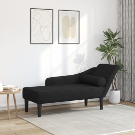 Schwarzes Diwan-Sofa mit Kissen aus Stoff von , Tagesbetten - Ref: Foro24-4007598, Preis: 159,26 €, Rabatt: %