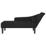 Black fabric sofa with cushions by , Daybeds - Ref: Foro24-4007598, Price: 157,22 €, Discount: %