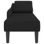 Black fabric sofa with cushions by , Daybeds - Ref: Foro24-4007598, Price: 157,22 €, Discount: %