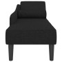 Schwarzes Diwan-Sofa mit Kissen aus Stoff von , Tagesbetten - Ref: Foro24-4007598, Preis: 159,26 €, Rabatt: %