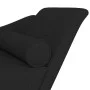 Black fabric sofa with cushions by , Daybeds - Ref: Foro24-4007598, Price: 157,22 €, Discount: %