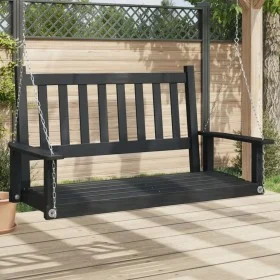 Garten Schaukelbank mit Metallketten und braunem Fichtenholz. von , Gartenwippen - Ref: Foro24-4008978, Preis: 138,28 €, Raba...