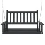 Garten Schaukelbank mit Metallketten und braunem Fichtenholz. von , Gartenwippen - Ref: Foro24-4008978, Preis: 138,28 €, Raba...