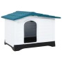 Caseta para perros polipropileno azul 90,5x68x66 cm de vidaXL, Casetas para perros - Ref: Foro24-152229, Precio: 128,08 €, De...