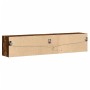 Mueble de TV de pared con LED roble ahumado 180x31x38 cm de , Muebles TV - Ref: Foro24-3307951, Precio: 134,90 €, Descuento: %